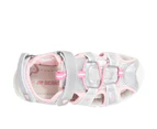 Moonlight Bears Casual Summer Sandal Girl's - Silver