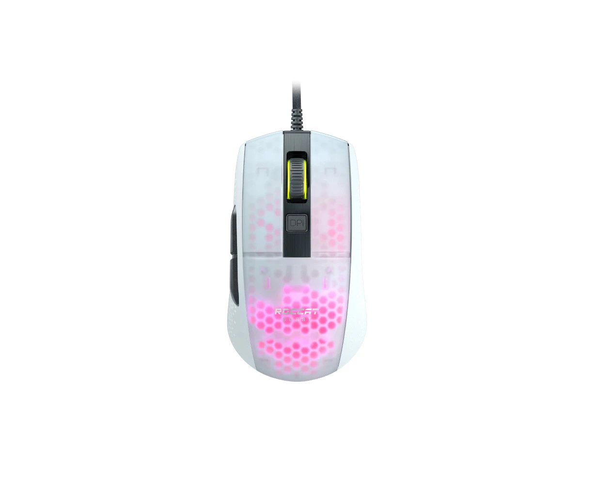 Roccat Burst Pro Lightweight/Ergonomic 16000dpi Optical USB Gaming Mouse White