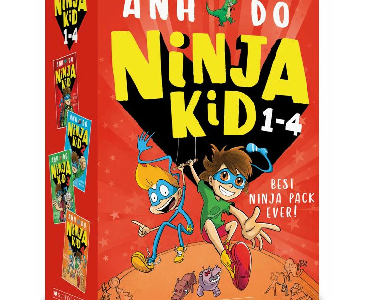 Ninja Kid Box Set by Anh Do - Book 1-4