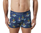 Mitch Dowd Men's Holiday Fun Cotton Trunks 3-Pack - Multi
