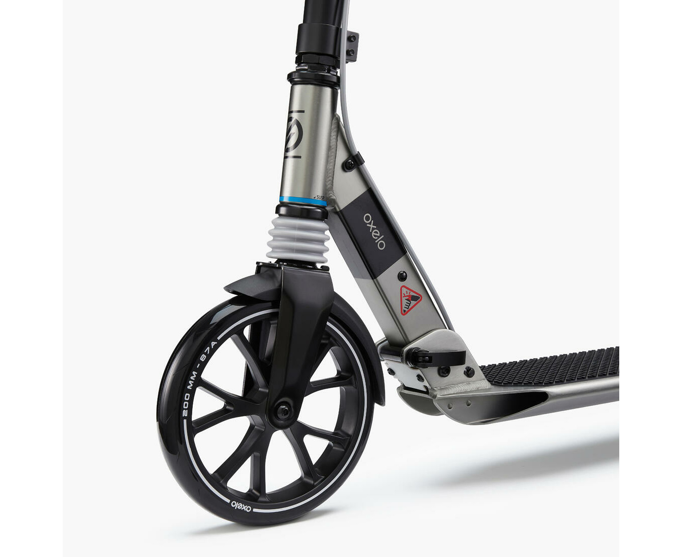 DECATHLON OXELO Adult Scooter - Town 7 XL - Black | Catch.com.au