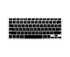 Glm Crystal case, Laptop Case Hard Protective Shell cover Plus Keyboard Cover For Apple MacBook retina 12 inch Model A1534, Black