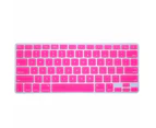Glm Crystal case, Laptop Case Hard Protective Shell cover Plus Keyboard Cover For Apple MacBook Pro 13.3 inch Model A1706, A1989, A2159, Pink