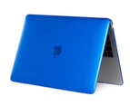 Glm Crystal case, Laptop Case Hard Protective Shell cover Plus Keyboard Cover For Apple MacBook Pro M1 13.3 inch (2021) Model A2338, Blue