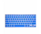 Glm Crystal case, Laptop Case Hard Protective Shell cover Plus Keyboard Cover For Apple MacBook Pro Retina 15.4 inch Model A1398, Blue
