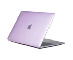 Glm Crystal case, Laptop Case Hard Protective Shell cover Plus Keyboard Cover For Apple MacBook Pro 15.4 inch Model A1707 or A1990 Purple