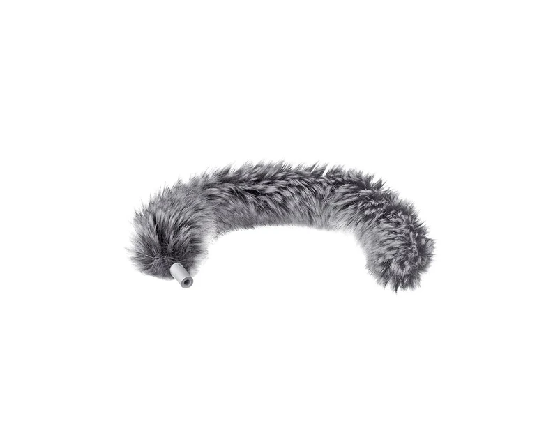 Pidan A5 Fluffy Tail Pet Cat Teaser Toy Replacement Acrylic Fur Refill Grey