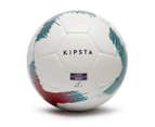 DECATHLON KIPSTA F100 Light Hybrid Soccer Ball Size 4-5 - Light Blue