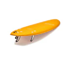 DECATHLON OLAIAN Kid's Foam Hybrid Surfboard 6' + Leash & 3 Fins - 500