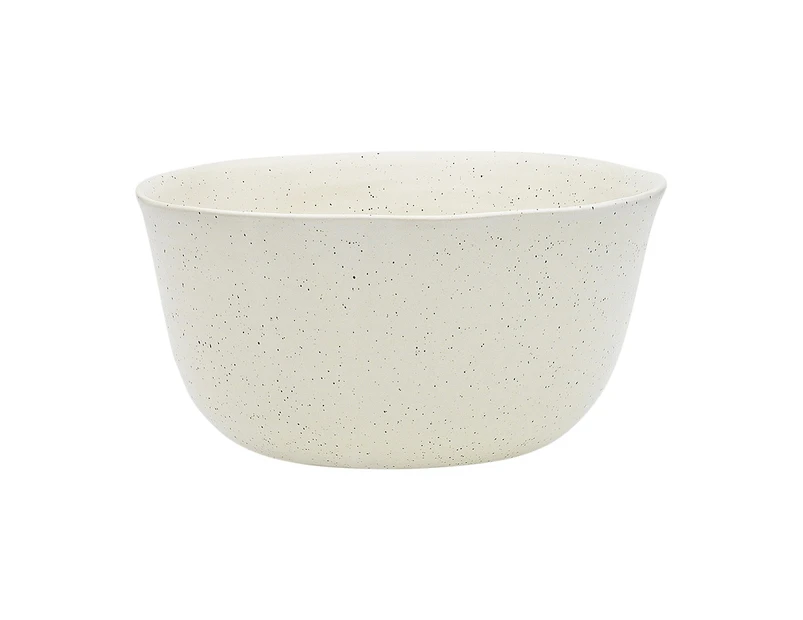 Ecology Ottawa 20cm Stoneware Laksa Noodle/Pasta Rice/Soup Bowl Calico White