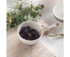 Ecology 10cm Canvas Rice/Soup Bowl Coupe Kitchen Serving Cup Dinnerware White