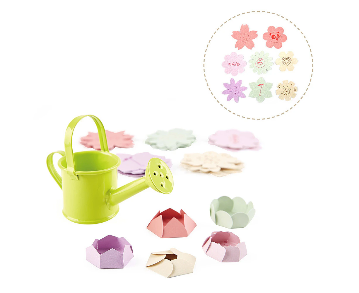 41pc Kruselings Magic Flowers & Watering Can Set Garden Toy Accessories Kids 3y+