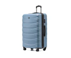 Tosca Interstella 30" Checked Trolley Travel Hard Case Suitcase 78x52x30cm Blue