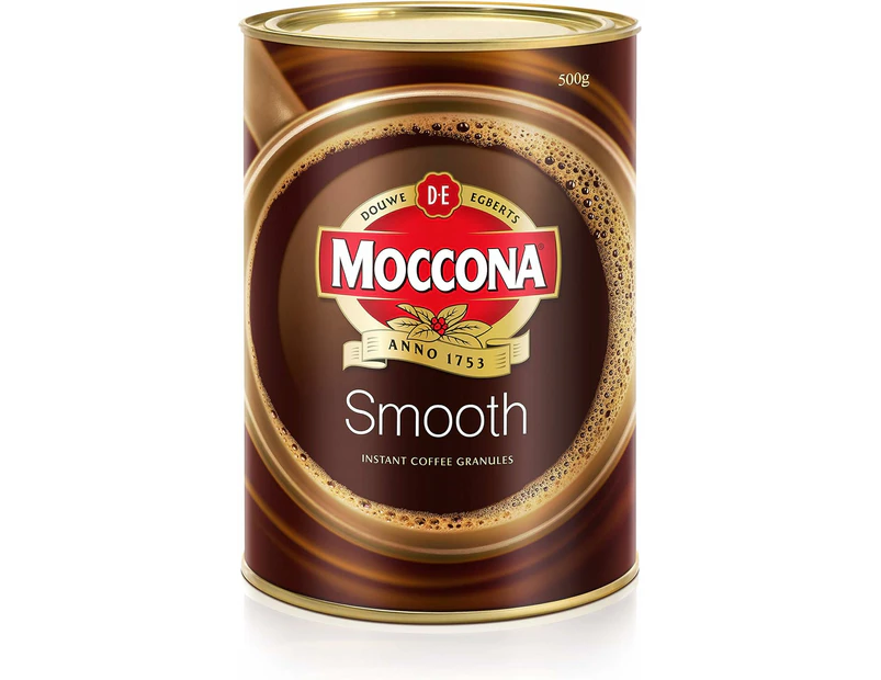Moccona Smooth Granulated Instant Coffee Can 500 g