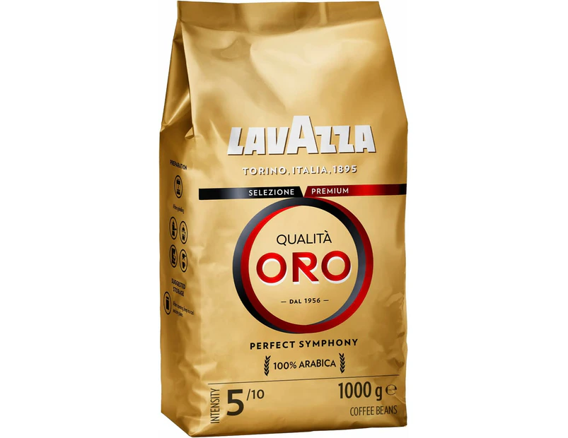 Lavazza Qualitá Oro Coffee Beans 1kg