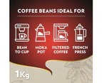 Lavazza Espresso Barista Gran Crema Drum Roasted Coffee Beans Ideal For Espresso Coffee Machines Intensity 7/10 Light Roast 1 Kg