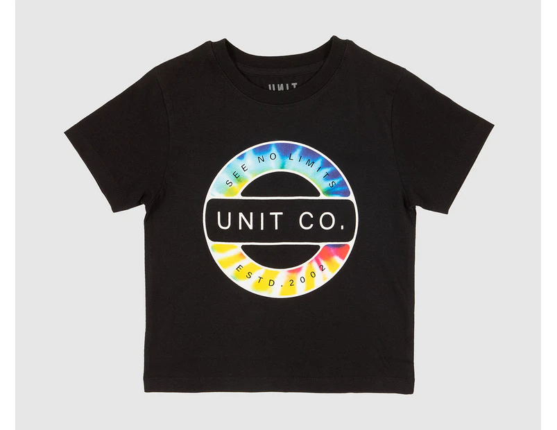 Unit Kids' Soda Tee / T-Shirt / Tshirt - Black
