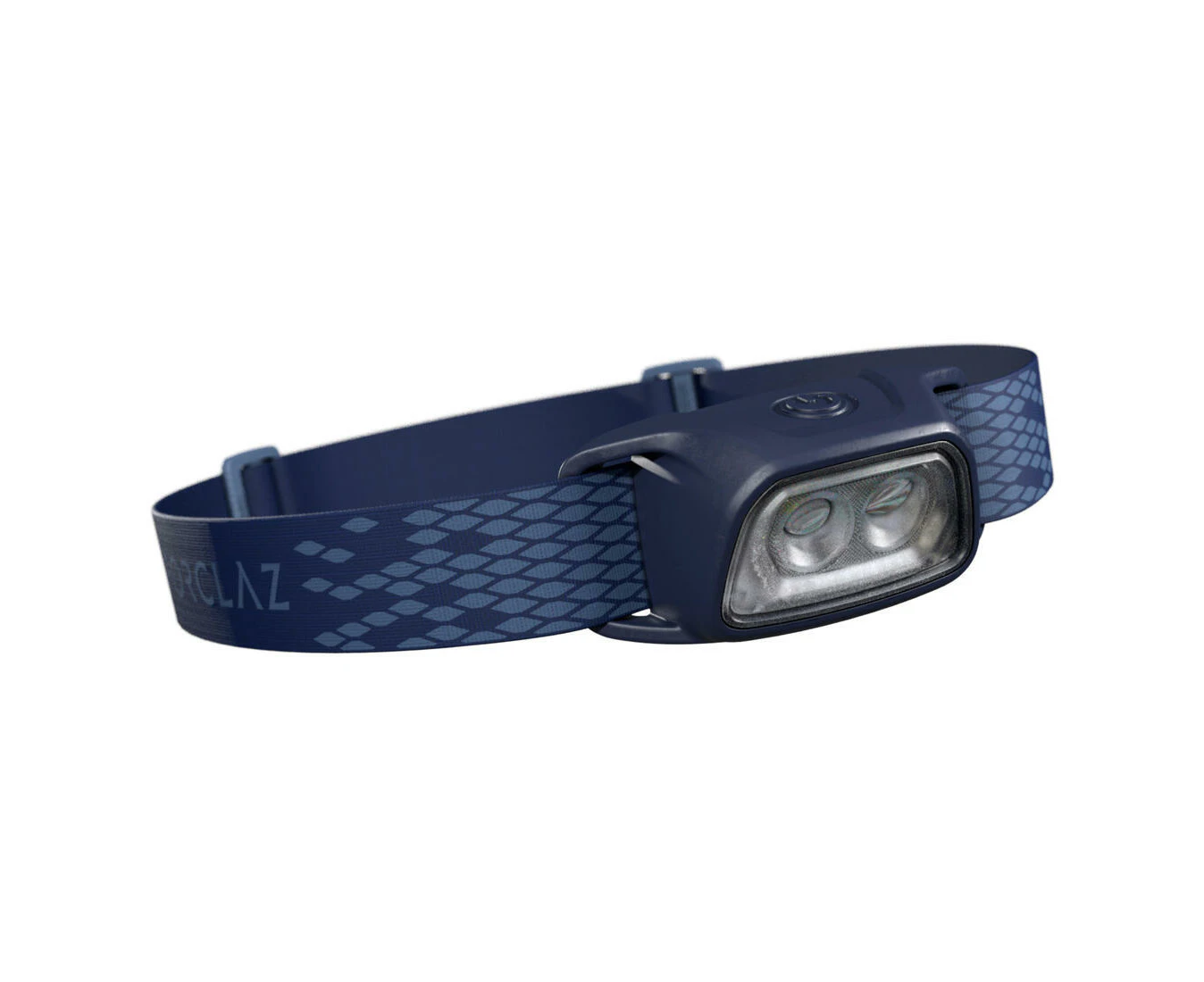 DECATHLON FORCLAZ Trekking Head Torch USB Rechargeable 120 Lumens - Trek 100 - Galaxy Blue