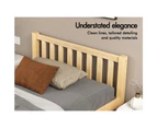 ALFORDSON Bed Frame Wooden Timber King Single Mattress Base Platform Fenella Oak