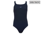 Speedo Girls' ECO Endurance+ Medalist Swimsuit - True Navy