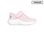 Skechers Toddler Girls' Bounder Cool Cruise Sneakers - Blush