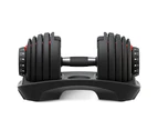 LSG Fitness Adjustable Dumbbells Weights 2.5kg-24kg (Pairs) Smart Locking System