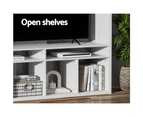 Artiss Entertainment Unit TV Stand Open Shelves 183CM  White