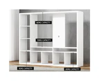 Artiss Entertainment Unit TV Stand Open Shelves 183CM  White