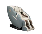 Livemor Massage Chair Zero Gravity Massager Chairs Electric Recliner Grey Ozeni