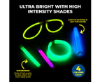 Party Central 240PK Glow Products With Stand Ultra Bright Waterproof