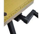 Portable Mobile Garage Work Bench Sawing Cutting Foldable Table Recorded Ruler