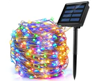 Advwin 22M 8 Modes solar powered LED Xmas Fairy String Lights(200LED, Multicolor)