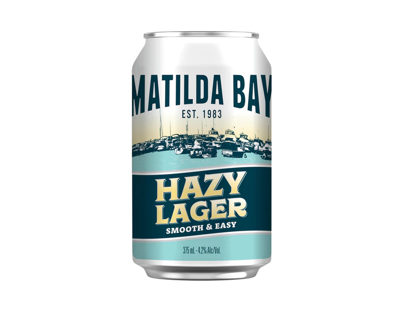 MATILDA BAY Hazy Lager 24 x 375mL Cans