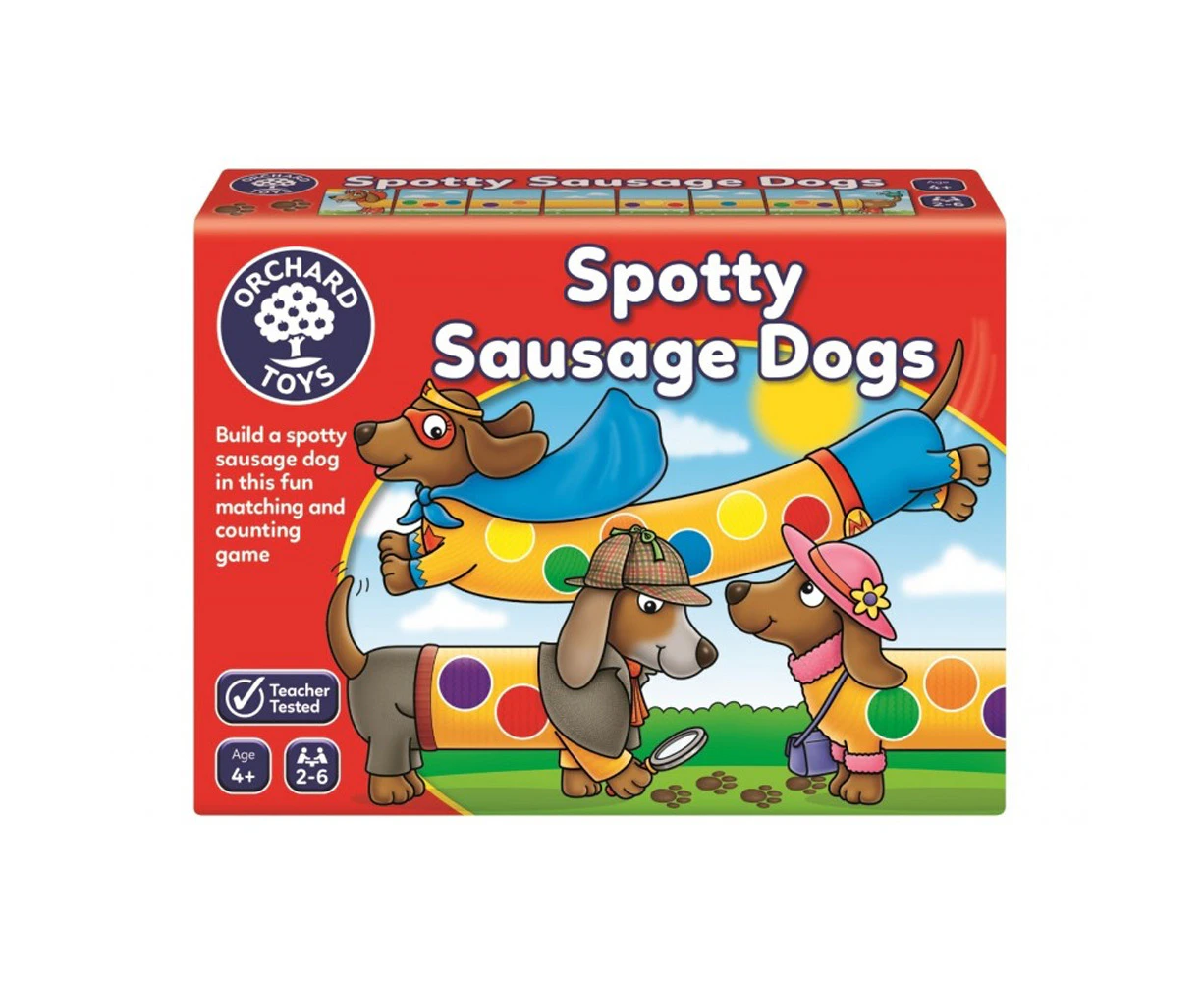 Orchard Toys Memory Game Spotty Sausage Dogs Cards Set Kids Educational Toy 4y+