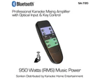Sonken SA-720 Pro Series Karaoke Mixing Amplifier (950 Watts - RMS) + Bluetooth + Optical