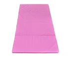Large 240cm X 120cm X 4cm Gymnastics Folding Gym Exercise Yoga Mat - Pink