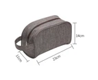 Cosmetic Bag Portable Large Case for Business Trip-Coffee