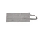 Large Capacity Zipper Closure Storage Bag with Lanyard Portable Socks Briefs Cosmetic Storage Pouch-Grey