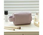 Cosmetic Bag Waterproof Damp-proof Kit Bag for Outdoor-Purple B