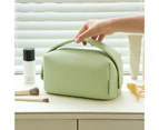 Cosmetic Bag Waterproof Damp-proof Kit Bag for Outdoor-Green A