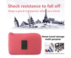 Cosmetic Bag Tear Resistant Travel Bag for Outdoor-Red L