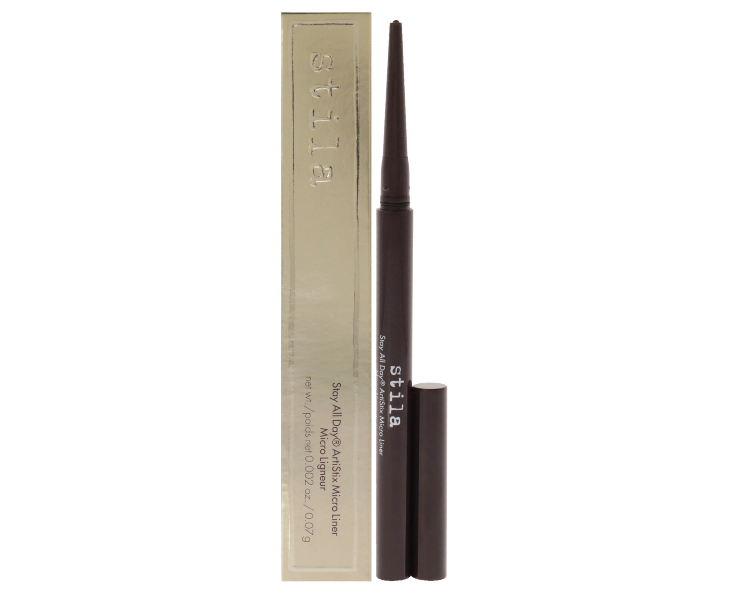 Stay All Day ArtiStix Micro Liner - Matte Dark Brown by Stila for Women - 0.002 oz Eyeliner