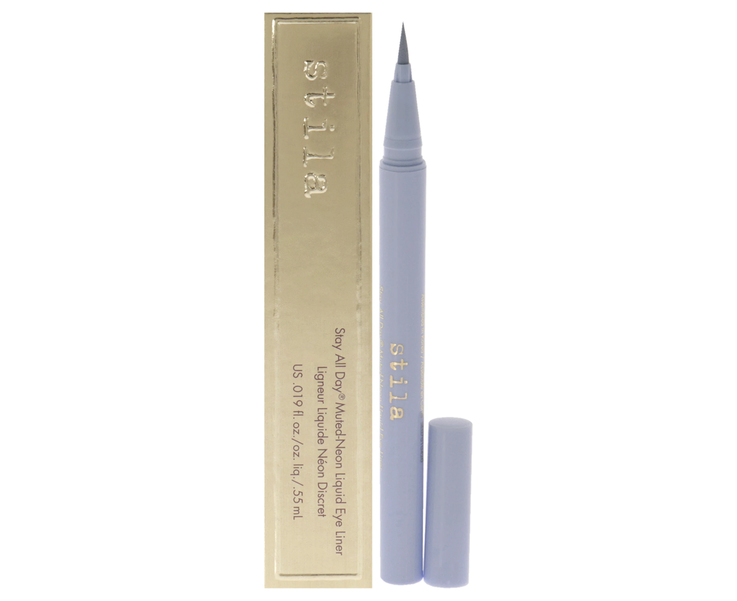 Stay All Day Muted-Neon Liquid Eye Liner - Blue Skies by Stila for Women - 0.019 oz Eyeliner