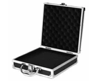 Aluminum Tool Box Portable Organizer Case Safety Storage Toolbox Holder & Foam
