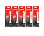 5 x Colgate Optic White Pro Series 4 Replacement Brush Heads fit any Colgate Pro Clinical Electric Toothbrush