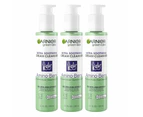 3 x Garnier Green Labs Ultra Soothing Cream Cleanser Amino Berry 150ml
