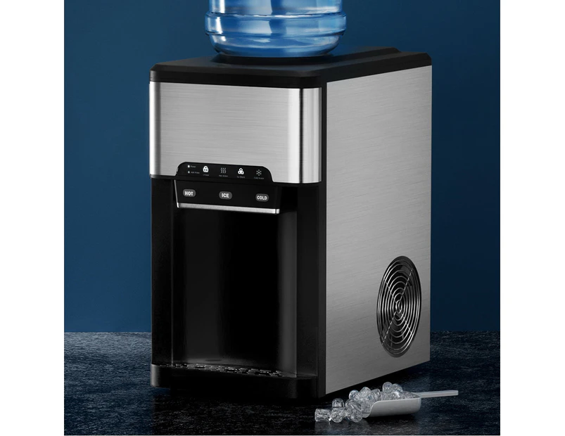 Devanti 20kg Ice Maker Machine with Water Dipenser