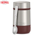 Thermos 530mL Guardian Double-Wall Insulated Stainless Steel Food Jar - Rosewood Red