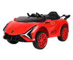 Lenoxx Electric Super Car Ride-On - Red/Black