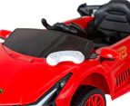 Lenoxx Electric Super Car Ride-On - Red/Black